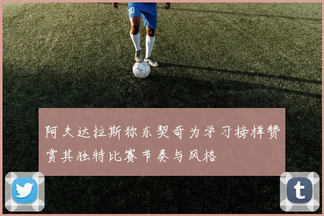 阿夫达拉斯称东契奇为学习榜样赞赏其独特比赛节奏与风格